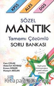 KPSS-ALES-DGS Sözel Mantık Tamamı Çözümlü Soru Bankası