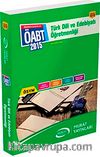 2015 ÖABT Türk Dili ve Edebiyatı Öğretmenliği (1218)