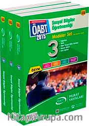 2015 ÖABT Sosyal Bilgiler Öğretmenliği  Modüler Set (3 Kitap) 