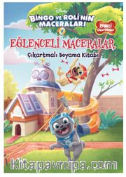 Disney Bingo ve Roli'nin Maceraları Eğlenceli Maceralar Çıkartmalı Boyama Kitabı