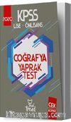 2020 KPSS Lise Önlisans Coğrafya Yaprak Test