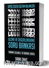 2020 KPSS Eğitim Bilimleri Ölçme ve Değerlendirme Soru Bankası