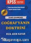 2019 KPSS Coğrafyanın Doktrini Çözümlü Soru Bankası