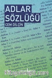 Adlar Sözlüğü (Ciltli)