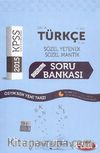 2015 KPSS Türkçe Çözümlü Soru Bankası A'dan Z'ye Sözel Mantık Sözel Yetenek