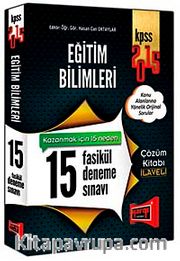 2015 KPSS Eğitim Bilimleri 15 Fasikül Deneme Sınavı