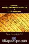 Kur'ana Dair Proje Teklifleri ve Etüt Soruları