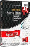 2015 KPSS Genel Yetenek Sayısal Bölüm çek Kopartlı Yaprak Test