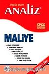 KPSS ve Kurum Sınavları İçin Analiz Maliye