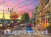 Pariste Akşamüstü Puzzle (26x36 Kod:1000-1004)