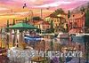 Limanda Gün Batımı Puzzle (36x25 Kod:3000-4905)