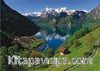 Lake Lucerne Switzerland (36x25 Kod:1500-4533)
