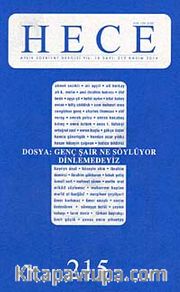Sayı:215 Kasım 2014 Hece Aylık Edebiyat Dergisi