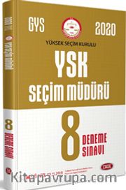 Yüksek Seçim Kurulu (YSK) Seçim Müdürü GYS 8 Deneme Sınavı