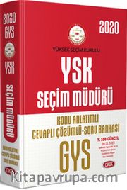 Yüksek Seçim Kurulu (YSK) GYS Seçim Müdürü Konu Anlatımlı Cevaplı Çözümlü Soru Bankası