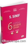 5. Sınıf Çözümlü 6 (3+3) Deneme Sınavı