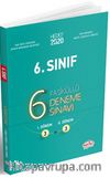 6. Sınıf Çözümlü 6 (3+3) Deneme Sınavı