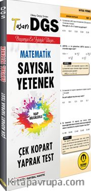 DGS Matematik Sayısal Yetenek Yaprak Test
