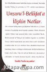 Unsuru'l Belagat'a İlişkin Notlar