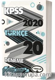 2020 KPSS Genel Yetenek Türkçe Tamamı Çözümlü 20 Deneme