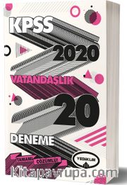 2020 KPSS Genel Kültür Vatandaşlık Tamamı Çözümlü 20 Deneme