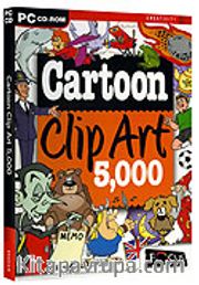 5,000 Cartoon Clipart Image / 5,000 Cartoon Clipart Image Kod:ESS214/D
