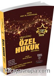 2020 KPSS Best Of Özel Hukuk Tamamı Çözümlü Soru Bankası