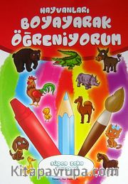 Hayvanları Boyayarak Öğreniyorum