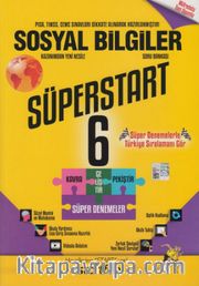 6. Sınıf Süperstart Sosyal Bilgiler Kavra Geliştir Pekiştir Süper Denemeler
