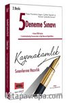 2018 Kaymakamlık Sınavlarına Hazırlık Çoktan Seçmeli ve Tamamı Çözümlü 5 Deneme Sınavı