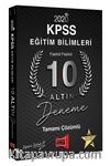 2020 KPSS Eğitim Bilimleri Tamamı Çözümlü 10 Altın Fasikül Deneme