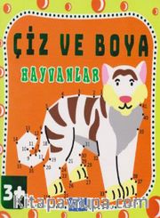 Çiz ve Boya Hayvanlar 3 Yaş