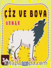 Çiz ve Boya Orman 3 Yaş