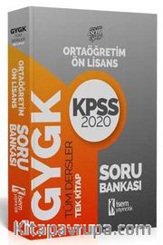 2020 Evveliyat KPSS Orta Öğretim Ön Lisans Genel Yetenek Genel Kültür Soru Bankası Tek Kitap