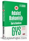 2020 GYS Adalet Bakanlığı Bakanlık Merkez ve Taşra Teşkilatı Personeli Soru Bankası 