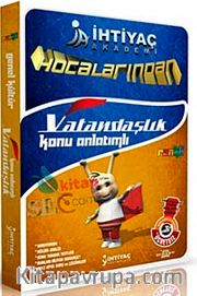 KPSS Vatandaşlık Konu Anlatımlı Tek Kitap (Renkli)