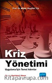 Kriz Yönetimi <br /> Uygulama İçin Temel Adımlar