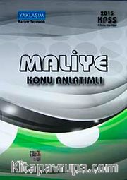 2015 KPSS A Maliye Konu Anlatımlı