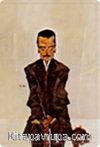 Yayıncı Edward Kismarck'ın Portresi / Egon Schiele Not Defteri