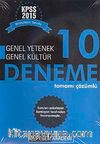 2015 KPSS Genel Yetenek Genel Kültür 10 Deneme Tamamı Çözümlü