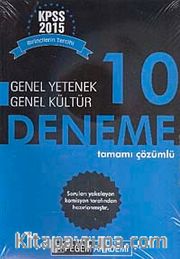 2015 KPSS Genel Yetenek Genel Kültür 10 Deneme Tamamı Çözümlü