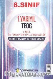 8. Sınıf 1. Yarıyıl TEOG 4 Adet T.C. İnkılap Tarihi ve Atatürkçülük Merkezi Yazılıya Hazırlık Sınavı