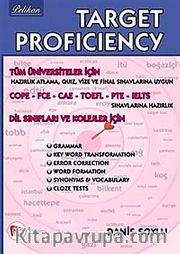 Target Proficiency / Tüm Üniversiteler İçin COPE-FCE-CAE-TOEFL-PTE-IELTS Dil Sınıfları ve Kolejler İçin