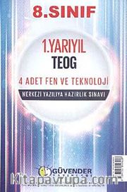 8. Sınıf 1. Yarıyıl TEOG 4 Adet Fen ve Teknoloji Merkezi Yazılıya Hazırlık Sınavı