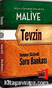 KPSS A Maliye Tevzin Tamamı Çözümlü Soru Bankası