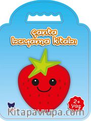 Çanta Boyama Kitabı - Çilek