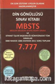 Din Gönüllüsü Sınav Kitabı (MBSTS) Mesleki Bilgiler ve Seviye Tespit Sınavı ve Diyanet İşleri Başkanlığı Bünyesindeki Tüm Sınavlar