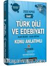 2020 KPSS ÖABT Türk Dili ve Edebiyatı Video Destekli Konu Anlatımlı