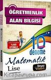 2015 ÖABT Lise Matematik Çözümlü 10 Deneme