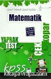 2015 KPSS Matematik Çek Kopart Yaprak Test